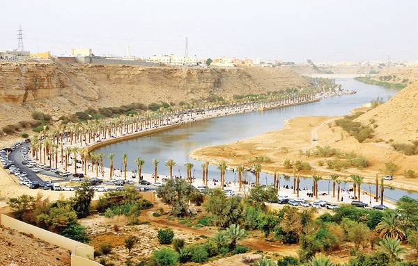 أفضل اماكن الترفيه في وادي حنيفة بالرياض