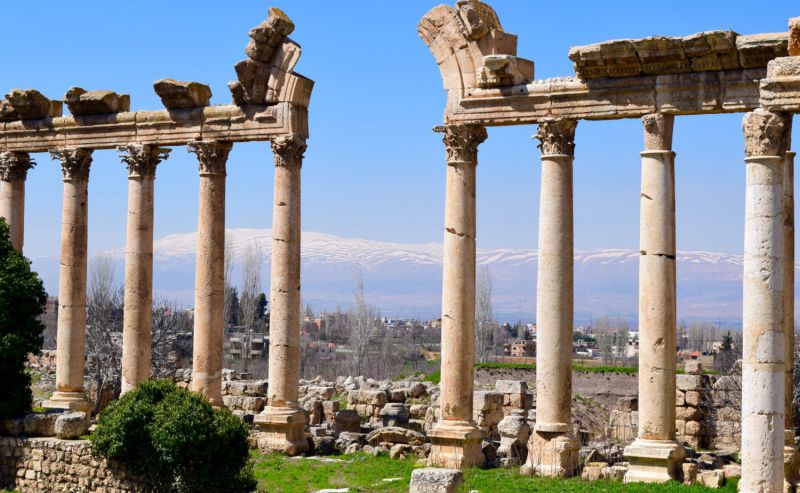 اين تقع لبنان على الخريطة