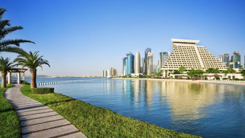 تقرير عن منتجع شيراتون الدوحة قطر